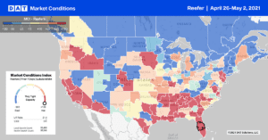 Reefer demand boosted by produce season