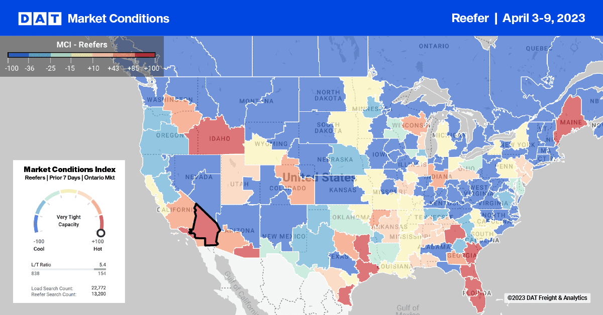 Reefer Report: Produce season starting line is just around the corner – DAT Freight & Analytics