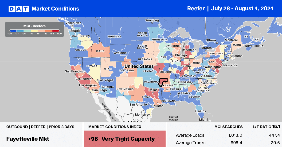 Reefer report: Restauranteurs eye storm clouds on the horizon – DAT Freight & Analytics