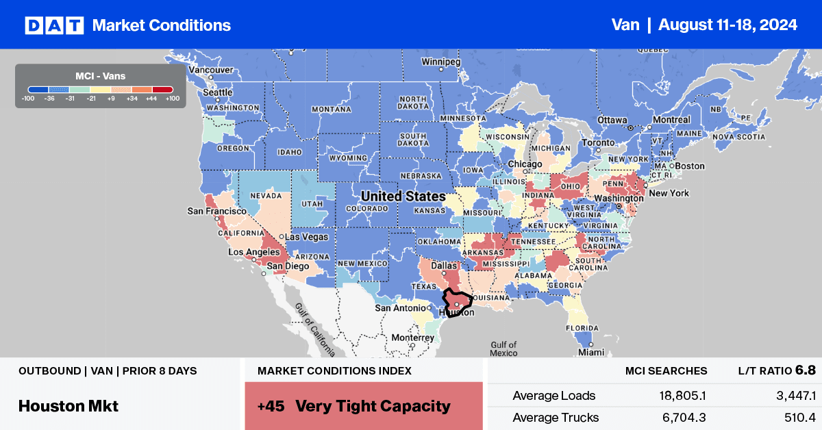 Dry van report: It’s time for carriers to pump their brakes – DAT Freight & Analytics