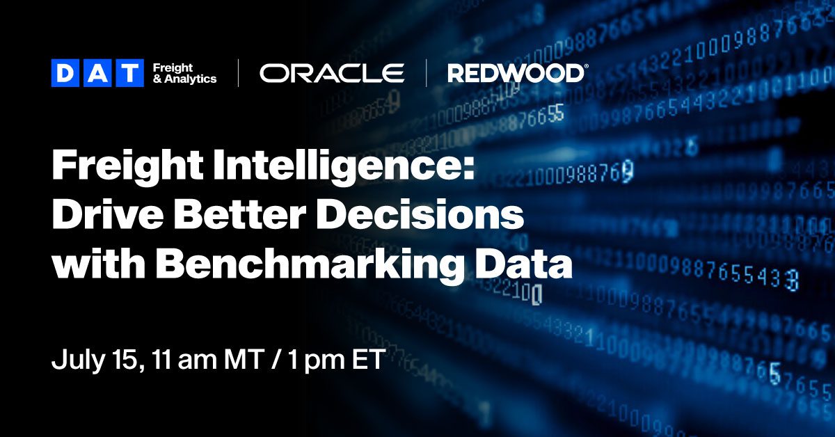 Webinar recap: Unlocking Real-Time Freight Intelligence in OTM with DAT + Redwood
