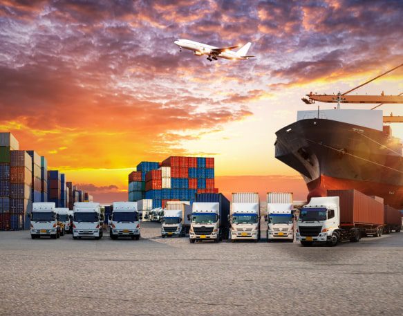 An Owner Operator Stands By His Truck Preparing To Open The Door Min