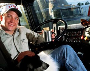 Truck Driver Dog