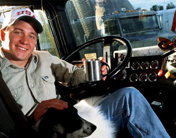 Truck Driver Dog