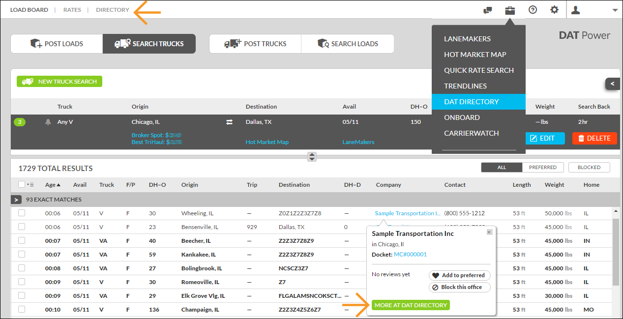 Try the upgrade of the DAT Directory DAT