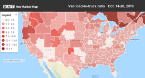 3 markets could signal changes to come for van freight
