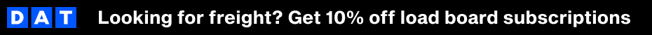 Looking for freight get 10% off on DAT load board subscription