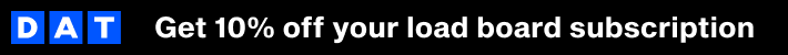Get 10% off on your DAT load board subscription