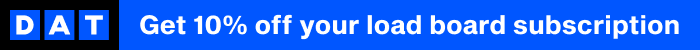 DAT Load Board banner